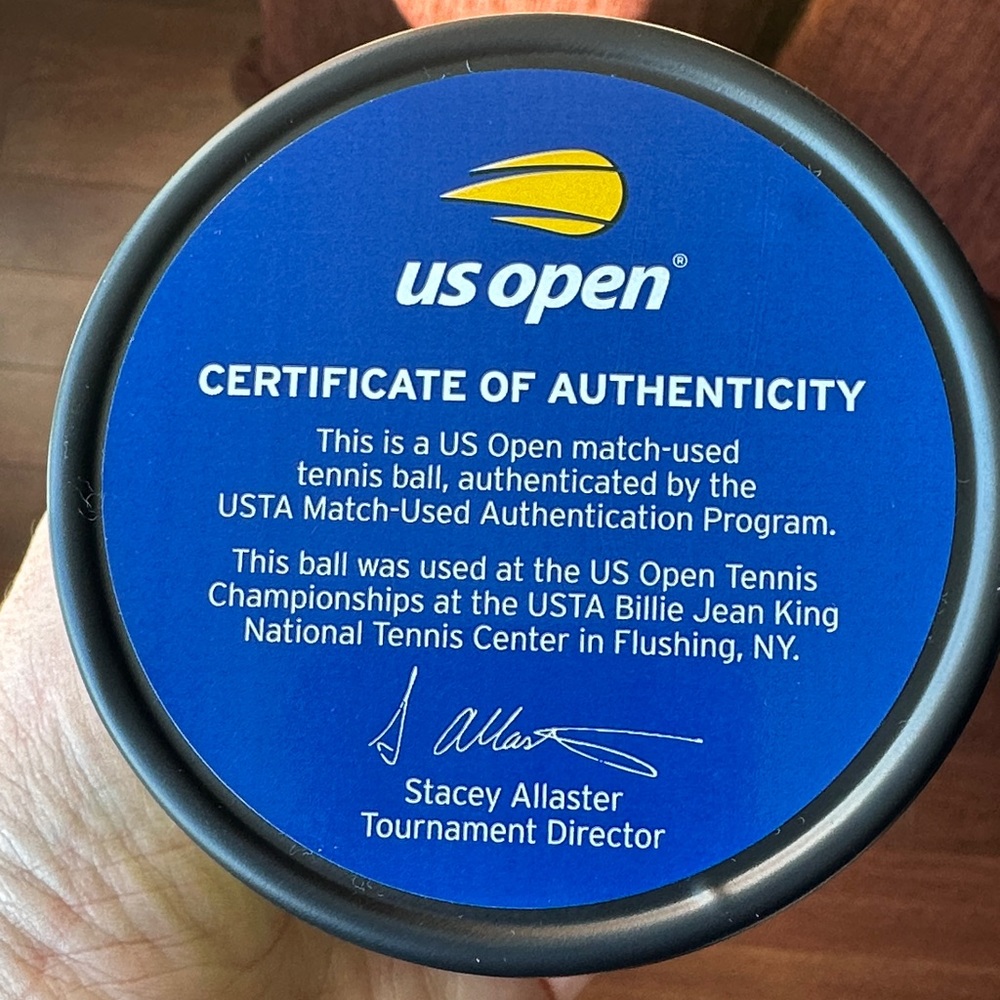Official US Open Tennis Ball